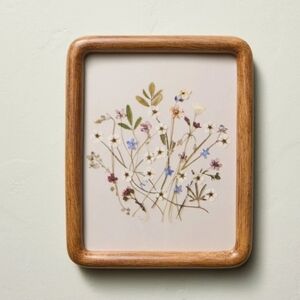 Hearth & Hand Magnolia 8"x10" Pressed Wildflowers Framed Wall Art